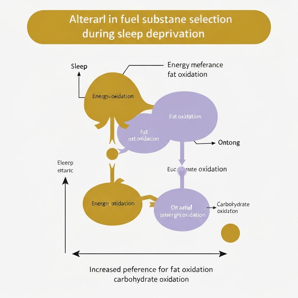 Fat oxidation changes with sleep restriction